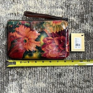 LIKE NEW Patricia Nash floral wristlet clutch